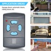 868.3 MHz Garage Door Opener Garage Door Remote Control Compatible