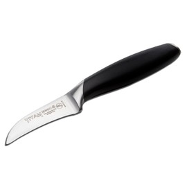 Mundial Titan - Cuchillo de pelar de 6,35 cm, color negro