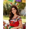 Diadema Mexico Bandera Resorte 2 Pzs Mundial Futbol