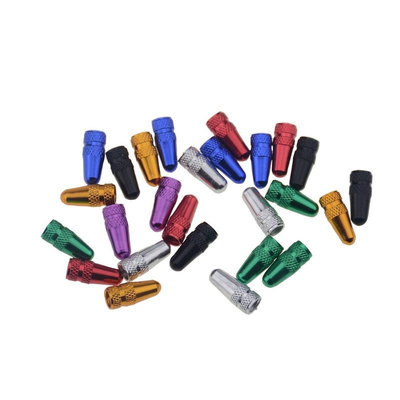 Wowlife - Tapón de válvula Presta para bicicleta, 4 unidades,