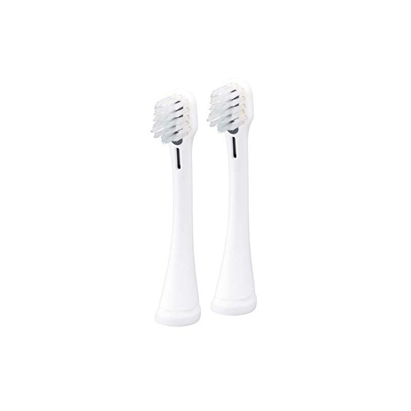 Panasonic EW0907-W Extra Fine Bristle Brush, White, Pack of 2