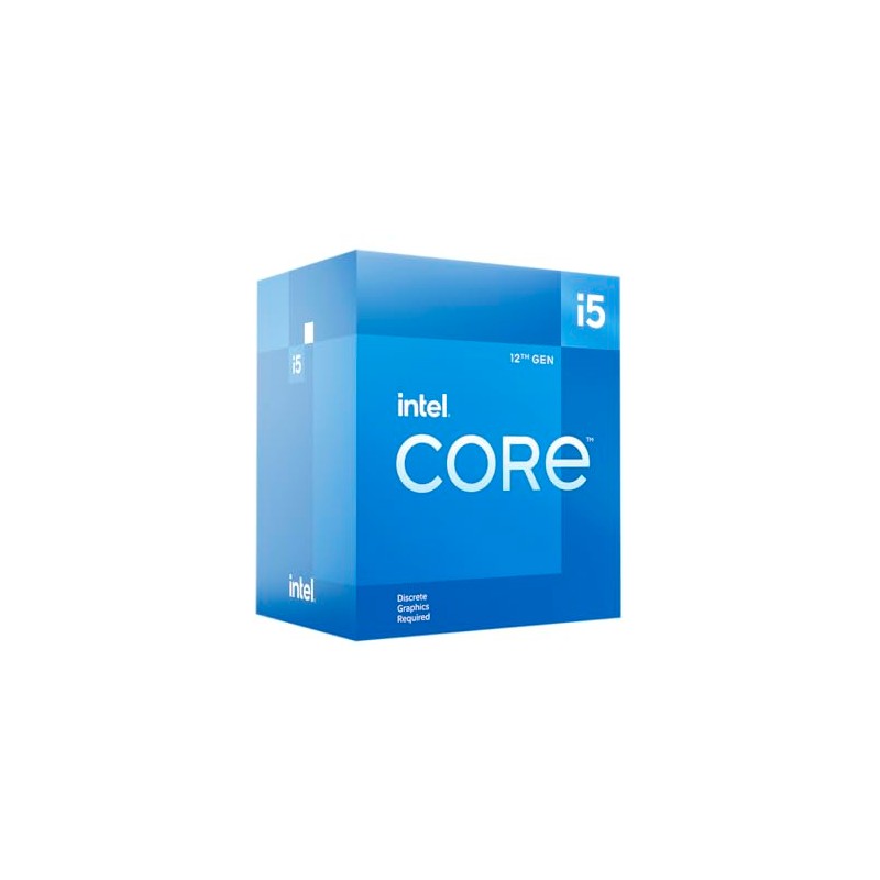Intel CPU Core i5-12400F / 6/12 / 2.5GHz / 6xxChipset