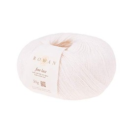 Rowan Fine Lace White 80% Alpaca 20% Wool Yarn - 50g