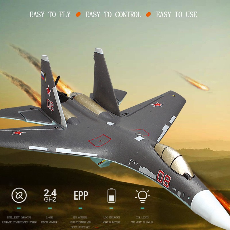 RC Airplane 2.4GHz EPP RC Plane RC Aircraft Toys for