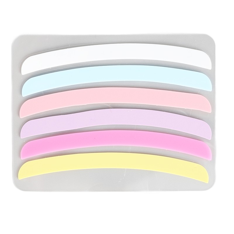 30 Pairs Silicone Lash Lift Ribbon Covers Kit Soft Flexible