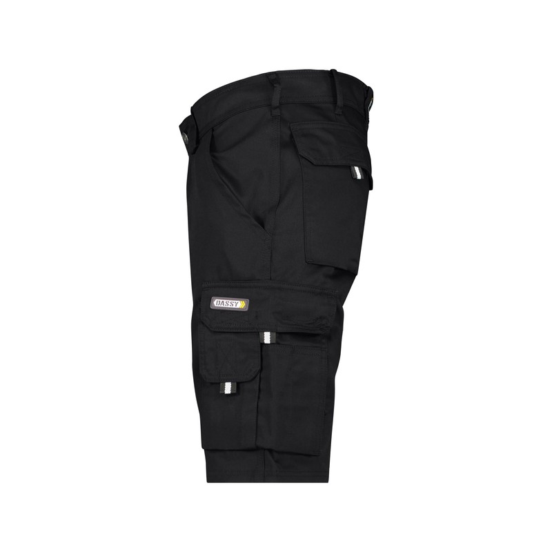 DASSY Men's Bari Work Shorts, black
