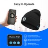 Bluetooth Beanie Headphone Hat with Light, Unique Tech Gifts for