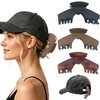3 PCS Hat Claw Clip for Women,Large Claw Clip for