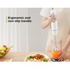 Bonsenkitchen Hand Blender, Immersion Blender with 2 Mixing Speed, Electric
