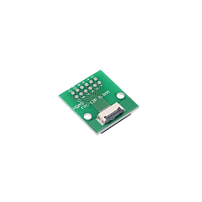 uxcell FFC FPC 12 Pin 0.5mm 1mm Pitch to DIP