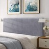 TAOCOCO Bed Headboard Covers, King Size Headboard Covers,Velvet All-inclusive Elastic
