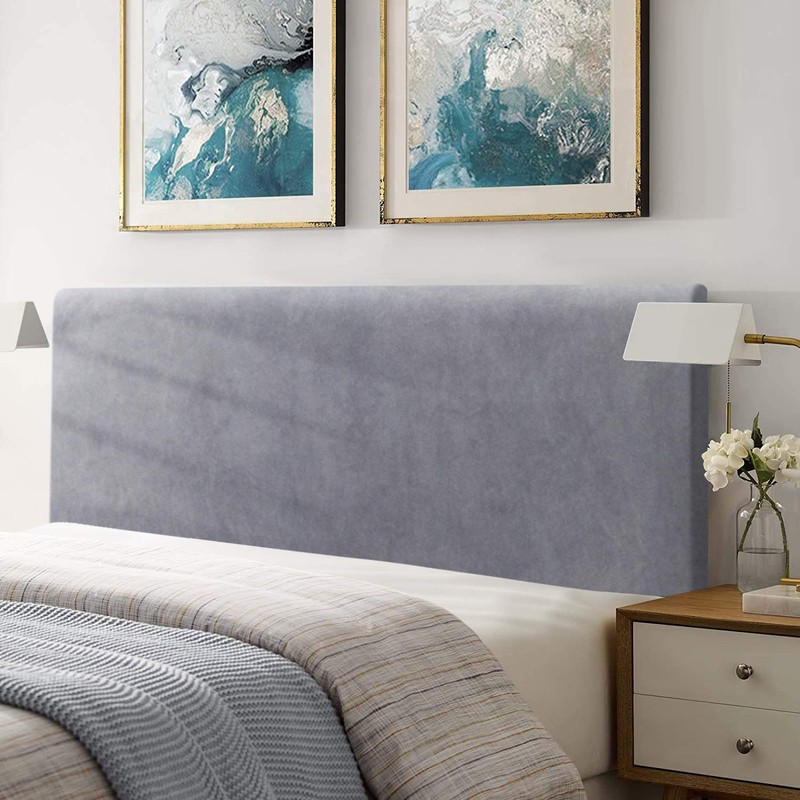TAOCOCO Bed Headboard Covers, King Size Headboard Covers,Velvet All-inclusive Elastic