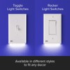 SnapPower 3 Pack SwitchLight - LED Night - for Single-Pole