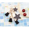 F.ZH Key Holder, Star Pattern, Bag Charm, Bag, Star Accessory,