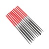 10Pcs Needle File Set- Hardened Alloy Steel, Mini Set Includes
