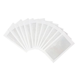 Really Good Stuff Self Adhesive Vinyl Label Pockets- 4.5" x 2.5" - Set of 12