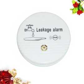 Operitacx 2 Stück Wasserimmersionsmelder Alarmalarm Monitor Dein Sensoren Wasserlecksensor Bad Leckalarm Überlaufalarm Alarm bei Wasseraustritt Wasseralarm Wassermelder Weiß