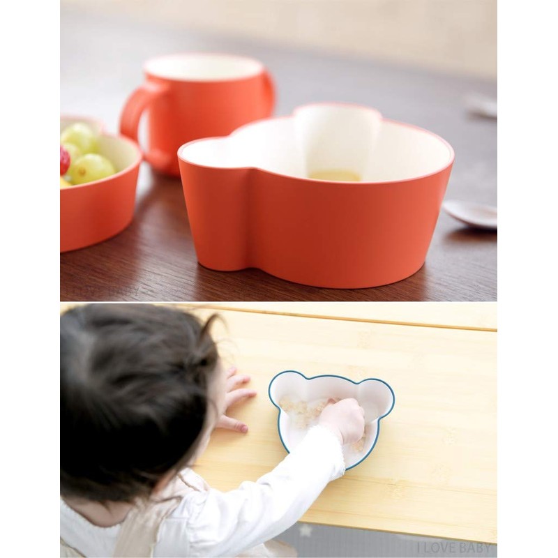 tak Kids Dish Bowl Bear M Kids Bowl Gray 11