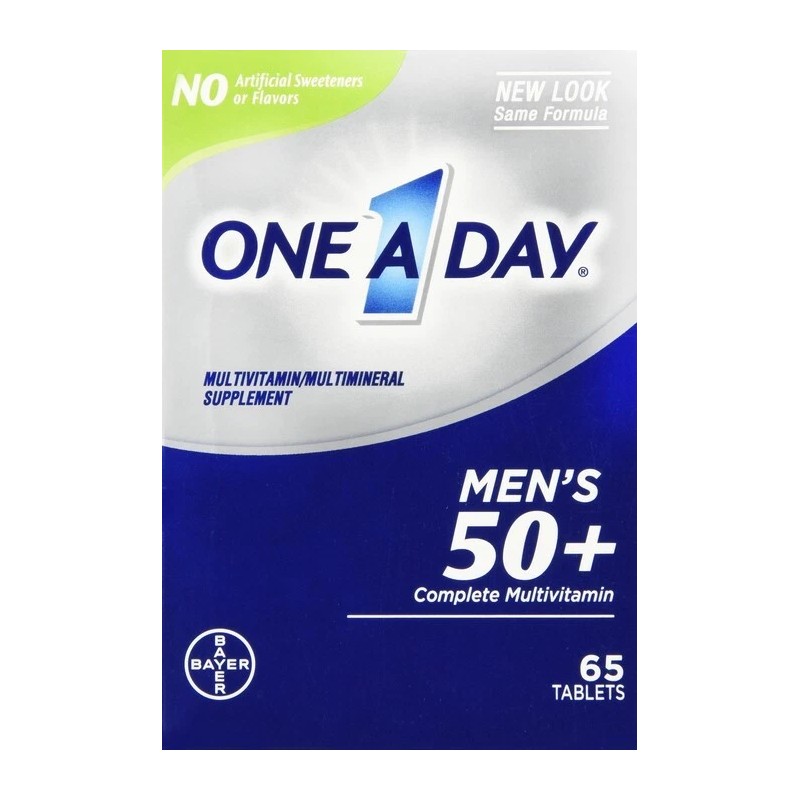 One A Day Men's 50+ Complete Multivitamin 65ct Each