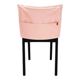 Muka Concise Style Living Room Chair Cover, Home Chair Pocket, Chair Back Organizer-Pink-S