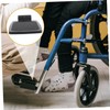 COLLBATH Ergonomic Wheelchair Foot Rest 2 Pack Elevating for Elderly