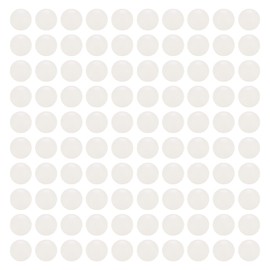 sourcing map 100pcs PP Plastic Bearing Balls 1/4" 6.35mm Solid Plastic Balls, G1 Precision Mini Balls