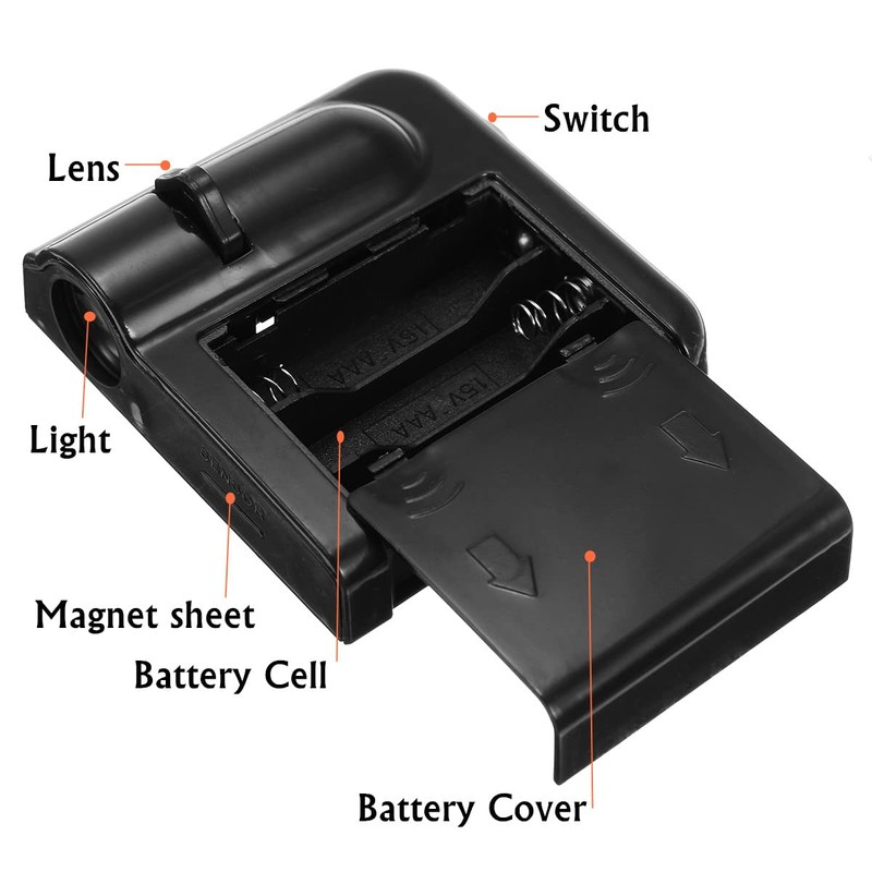 NewL 2 Pcs Led Car Door Welcome Light for Red