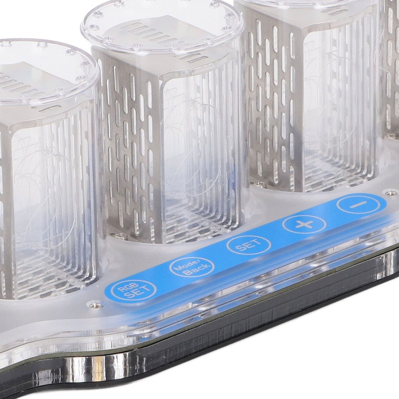 Nixie Tube Clock Breathing RGB High Accuracy Time Clock Luminous