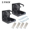 LUFOX 2PCS Adjustable Folding Drink Holder with Screws/Adjustable Cup Holder