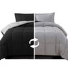 Elegant Comfort 3-Piece Reversible Comforter Set, All Season Cozy, Soft