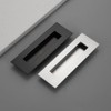 Aibeli 5.9 Inch Recessed Finger Flush Pulls for Pocket Door