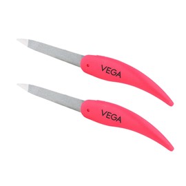 VEGA Foldable Nail File, Pink (Pack of 2)