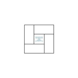 Premium Adhesive/Bright White 572 Pinwheel Postage Meter Tapes 5x5 Compatible with Hasler, Neopost, PB and Francotyp Postalia by Preferred Postage Supplies