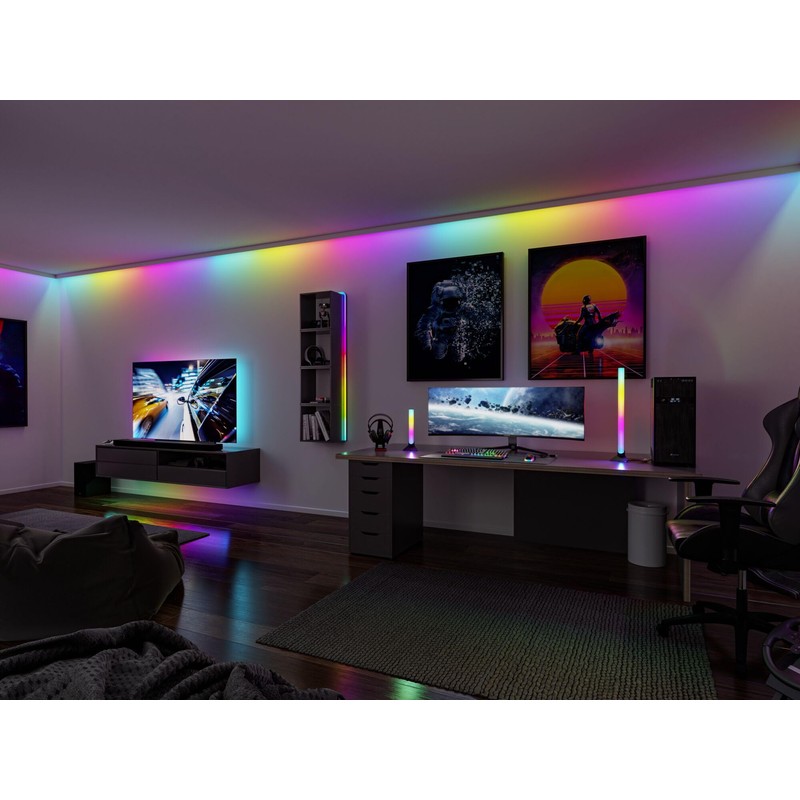 Paulmann EntertainLED Black Neon Tube USB 5 m 12 W