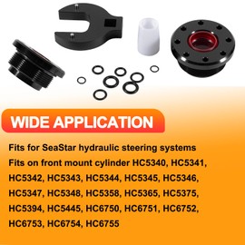 YMT Hydraulic Steering Cylinder Seal Kit with Pin Wrench Fits for Seastar HS5167