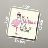 Be Flamingo In A Flock Of Pigeons Inspirational Wooden Gift