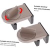 souso 2 Pack Adjustable Sliding Window Locks Window Wedge Window