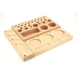 Kingfisher Fly Tying Wooden Tool Station