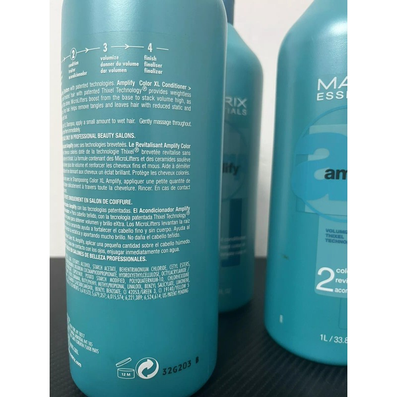 Matrix 3-Pack Matrix Essencial amp 2 Amplify Conditioner Revitalizing Color
