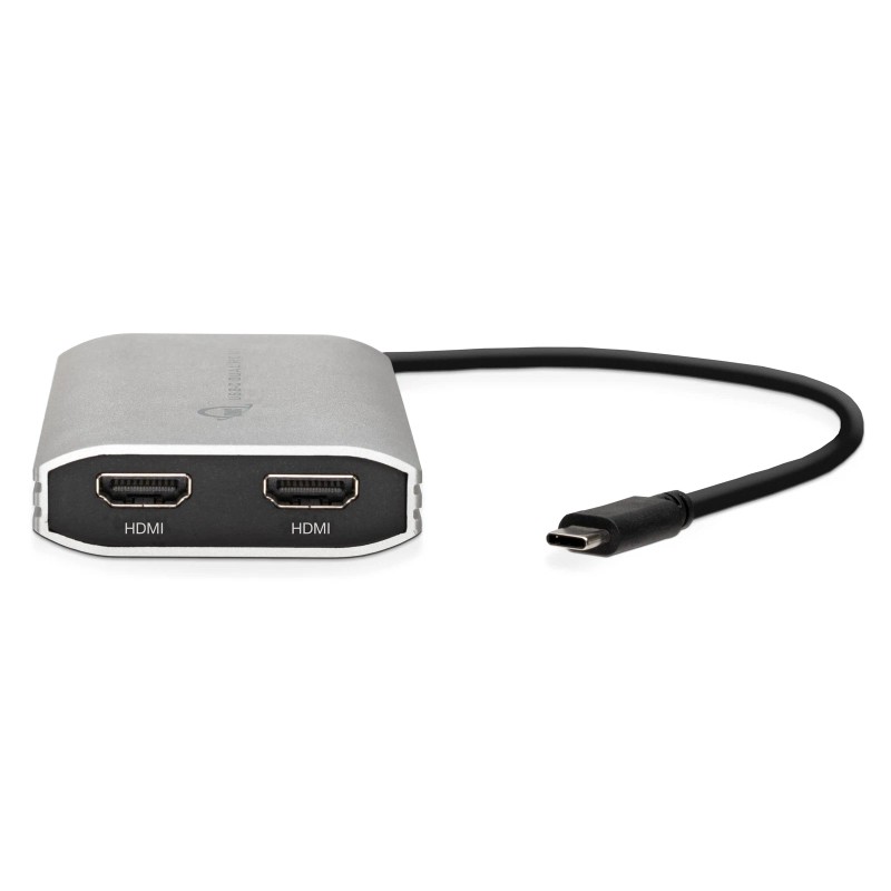 OWC USB-C to Dual HDMI 4K Display Adapter with DISPLAYLINK