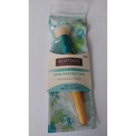 ECOTOOLS Skin Perfecting Makeup Brush Use With BB/CC Creams W/ Reusable Ecopouch