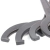 HugeAuto 3PCS C Hook Spanner, Adjusting Round Nut Hook Wrench
