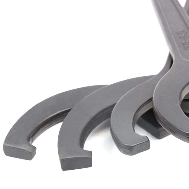 HugeAuto 3PCS C Hook Spanner, Adjusting Round Nut Hook Wrench