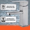 Bathroom Stainless Steel Single Lever Mixer Tap Hot and Cold