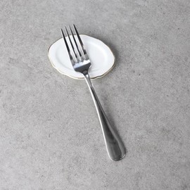 (10x10) Domestic Stainless Steel Gable Dessert Fork 2P / (텐바이텐)국산 스텐 게이블 디저트 포크 2P