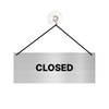 Open Closed Hanging Sign 16 cm x 6 cm with