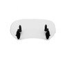 ZSADZS Universal Motorcycle Rise Adjustable Windscreen Extension Windshield Spoiler Air