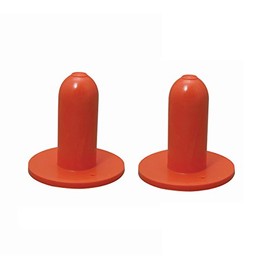 E-Z Nurse Feeding Supplies Calf Nipple for Screw-On Nursing Bottle (2 Pack), Small - Set of 2