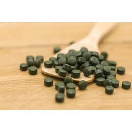 Wohltuer Spirulina + Chlorella Organic Algae Superfood Mix Tablets in Raw Food Quality 500 g