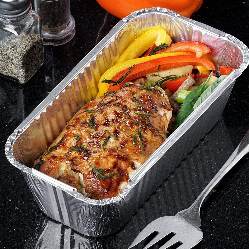 M1SS (Pack of 500) - Aluminium Foil Trays 660ML No.